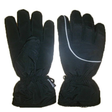 NMSAFETY negro impermeable a prueba de agua guantes de moto de invierno